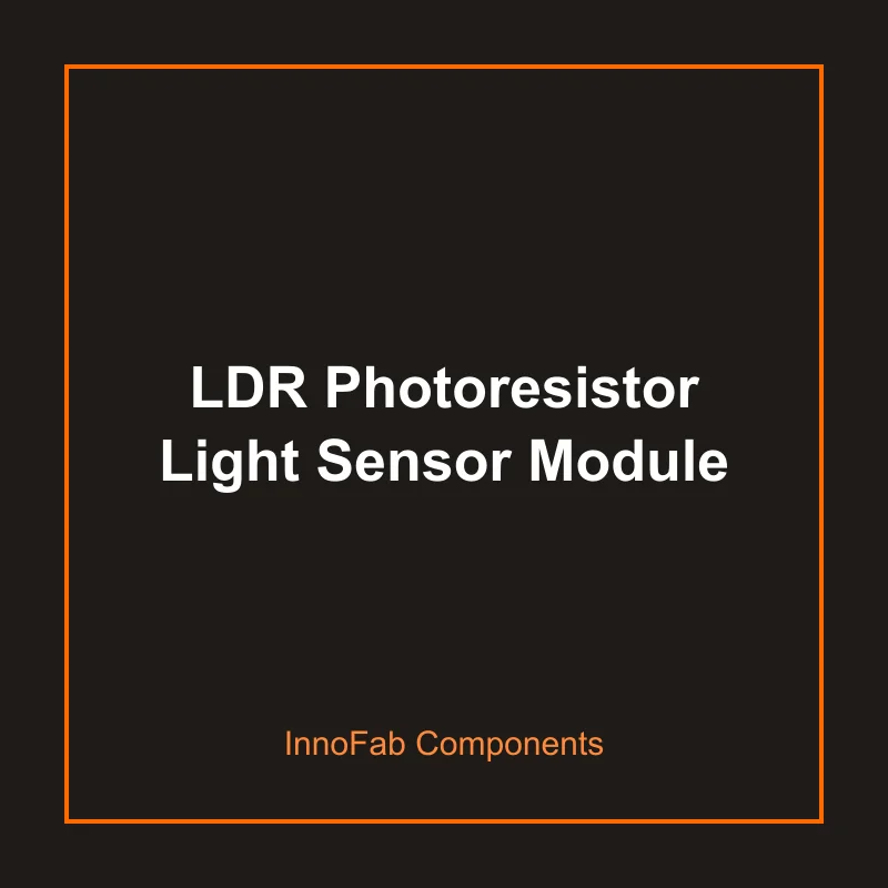 LDR Photoresistor Light Sensor Module - 3D Printed Sensors & Modules by InnoFab