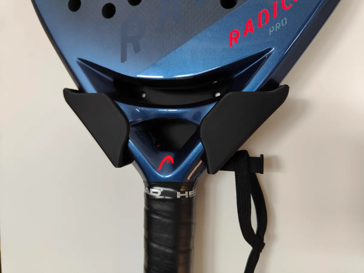 Padel racket wall mount - 3D Printed Sports Accessories by InnoFab